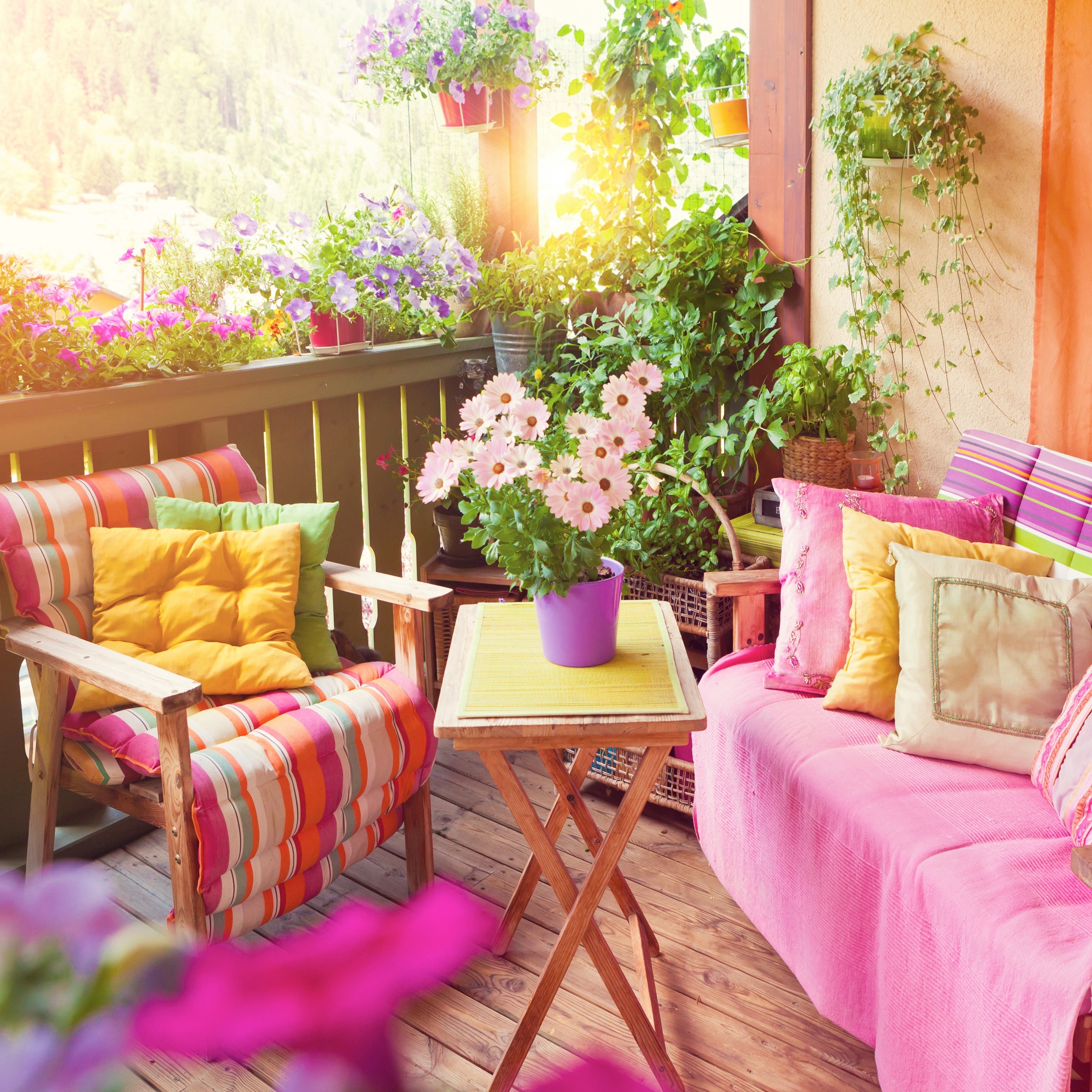 Balcone o terrazzo? Idee di arredamento 