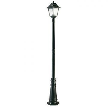 Quadrata - Palo alto da giardino H212 cm Sovil Nero
