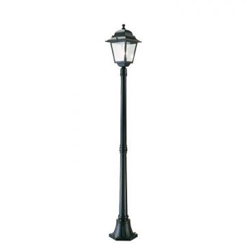 Quadrata - Palo alto da giardino H175 cm Sovil Nero