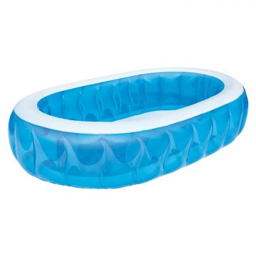 Bestway Piscina gonfiabile ovale per bambini 229x152xH51 cm Bestway Azzurro