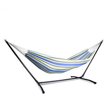 Irisea - Amaca Con Supporto Da Giardino-Blu Frankystar Blu