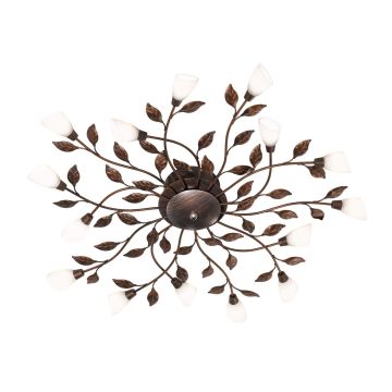 Reposa Plaf.Led.Foglie 15L Marr.Antic.D.80 Trio 