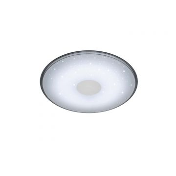 Shogun Plaf. Led Tonda Con Telec. Dimmer + Luce Caldafredda D. 42 Trio 