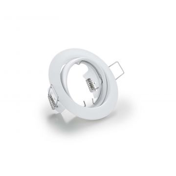 Jura Faretto Da Incasso Rotondo Orientabile Bianco Diam. 8,3Cm Trio Bianco