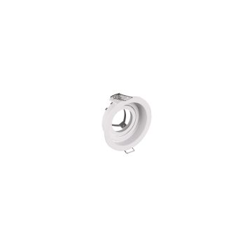 Kenai Faretto Da Incasso Rotondo Orientabile Bianco D. 9,2Cm Trio Bianco