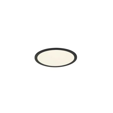 Phoenix Plafoniera Led Tonda Dimmerabile Nera Diff. Bianco D. 30 Trio 