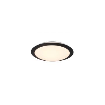 Umberto H2O Plafoniera Led Bordo Nero Ip44 D. 29Cm Trio 