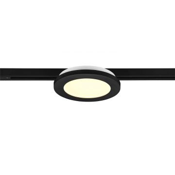 Duoline Camillus Plafoniera Led Bordo Nero D.17Cm Trio 