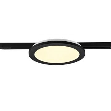 Duoline Camillus Plafoniera Led Bordo Nero D.26Cm Trio 