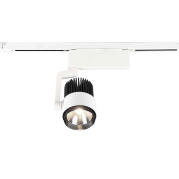 Duoline Radiator Spot Led Orientabile Metallo Bianco H. 24Cm Trio Bianco