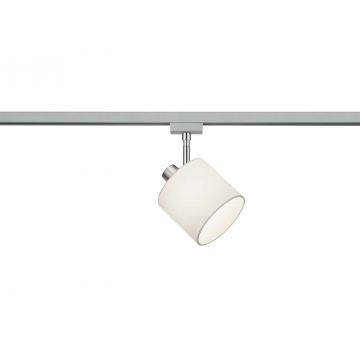 Duoline Tommy Spot Orientabile Paralume Bianco D. 12Cm Trio Bianco