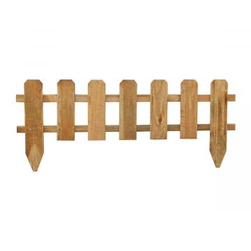 Easy - Bordura 110x45 cm in legno di pino impregnato Frankystar Pino
