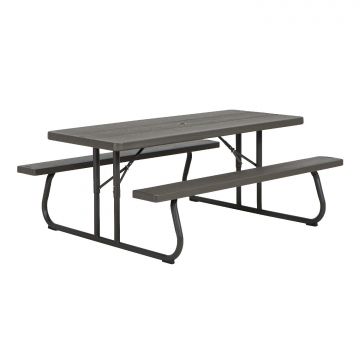 Picnic - Tavolo da giardino pieghevole Frankystar Bronzo