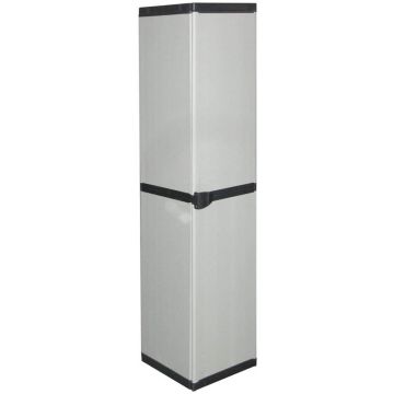 Armadio Con 4 Piani E 1 Anta Frankystar Grigio 15%