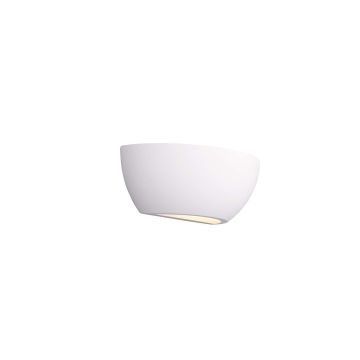 Roma Applique In Gesso Biemissione L.24,5Cm Trio Bianco