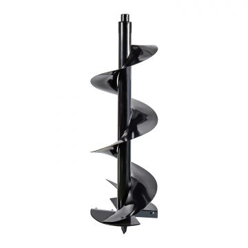 Punta Trivella ⌀200mm con lunghezza 80cm Boudech Nero