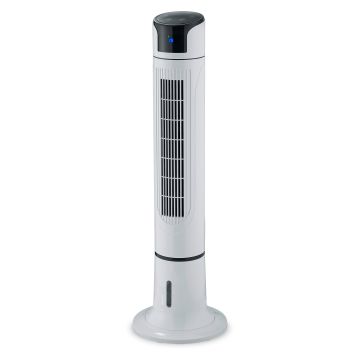 Iceberg - Ventilatore E Nebulizzatore A Torre Con Display Touch Screen Trio Bianco