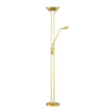Spock Terra 2L Led Coppa Ottone H.180 Trio Ottone antico