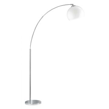 Brasilia Piantana Arco Cromo Diff. Bianco H.180 Trio Grigio 25%
