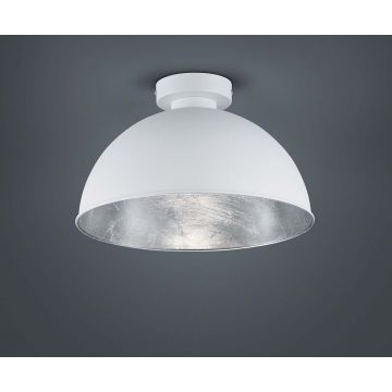 Jimmy Plafoniera Cup. Met. Bianco+Argento D.31 Trio 