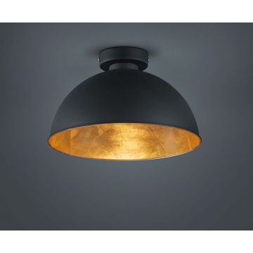 Jimmy Plafoniera Cup. Met. Nero+Oro D.31 Trio 
