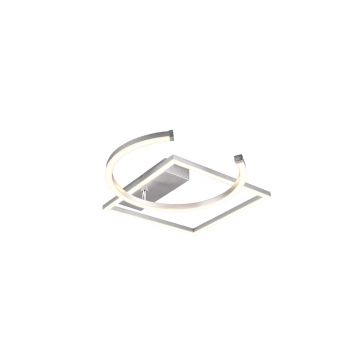 Pivot Plafoniera Led Alluminio Con Snodo Ed Intensita' Regolabile Con Interruttore L. 54Cm Trio 