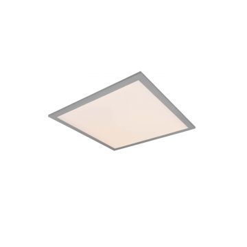 Alpha Plafoniera Led Quadrata Bordo Alluminio 45X45 Trio 