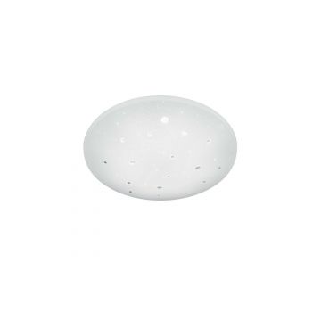 Achat Plafoniera Led Con Applicazioni Cristalli Diffusore Effetto Cielo Stellato Ip44 D.50Cm Trio 