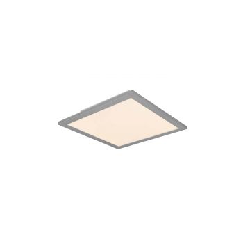 Gamma Plafoniera Led Quadrata Bordo Alluminio Con Telecomando Multifunzione 30X30 Trio 