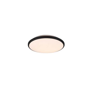 Limbus Plafoniera Led Bordo Nero Con Dimmerazione Con Interruttore D.35Cm Trio 