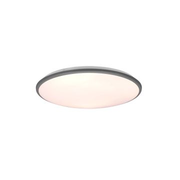 Limbus Plafoniera Led Bordo Alluminio Con Dimmerazione Con Interruttore D.50Cm Trio 