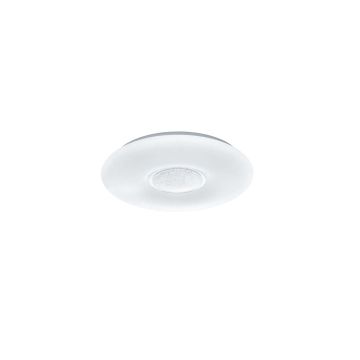 Akina Plafoniera Led Metacrilato Con Effetto Cristallo Con Telecomando D. 41Cm Trio 