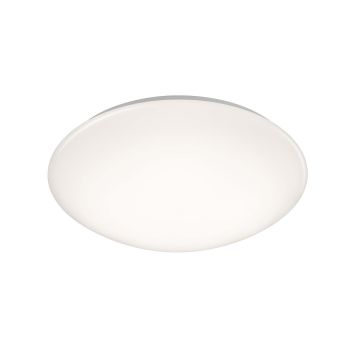 Pollux Plafoniera Led Con Sensore Di Movimento Diffusore Metacrilato Bianco Ip44 D. 40Cm Trio 