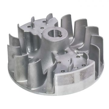 Volano magnetico per motosega 25cc, volano completo in lega di alluminio per motoseghe 25cc Boudech Grigio 50%