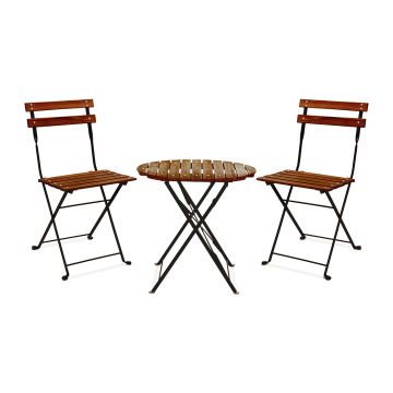 Avolio Bistro' - Bistrot Set Da Giardino Frankystar Teak