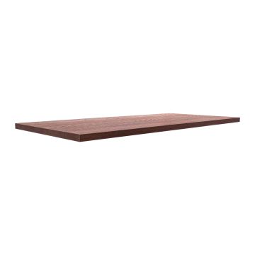 Noce - Ripiano Per Tavolo Da Pranzo 220X100X5 Cm / Teak Frankystar Marrone scuro