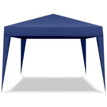 Telo Di Copertura Blu Per Gazebo A Fisarmonica 3X3 Mt Frankystar Blu