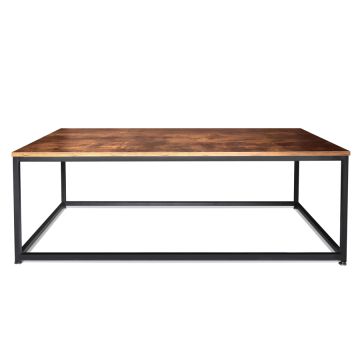 Tavolino Da Salotto Industrial Frankystar Marrone