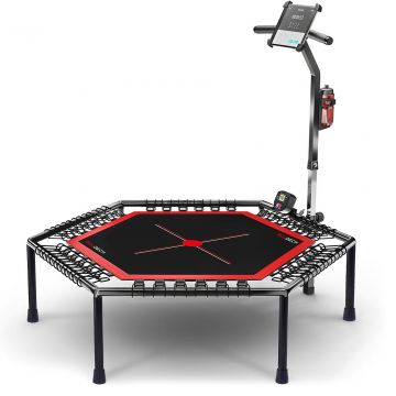 Trampolino Fitness Boudech Nero