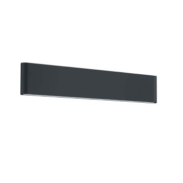 Thames Ii Applique Da Esterno Led Biemissione Fusione Alluminio Antracite Opaco Ip54 L. 46,5Cm Trio Antracite
