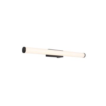 Mattimo H2O Applique Led Nero Ip44 Con Interruttore L. 60,4Cm Trio Nero