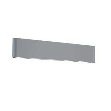 Thames Ii Applique Da Esterno Led Biemissione Fusione Alluminio Alluminio Opaco Ip54 L. 46,5Cm Trio Pervinca