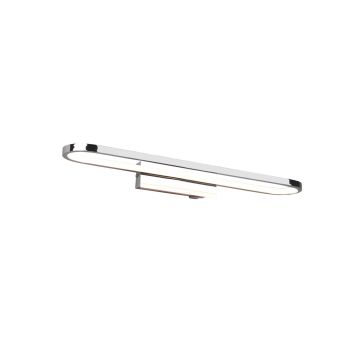 Gianni H2O Applique Led Cromo Con Interruttore Ip44 L. 60Cm Trio Grigio 25%