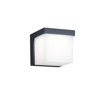 Yangtze Appl.Led Quadrata Antracite Cm12X12 Trio Antracite