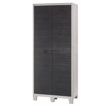 Tuttopiani Woody'S Xl - Armadietto Da Esterno 78X46X182H Cm Frankystar Antracite