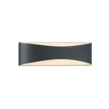 Konda Applique Led Antracite Bidirezionale 23X6 Trio Antracite