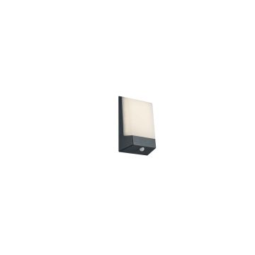 Kasai Applique Led Antracite Con Sensore E Numeri 16X21 Trio Antracite