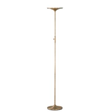 Arango Lamp.Terra Led 1L Ott.Antic.H.180 Trio Ottone antico