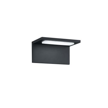 Trave Applique Led Rettang. Antrac. Cm 9X17 Trio Antracite