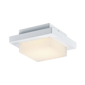 Hondo Appl./Plaf. Led Quadrata Bianca Cm.14X14 Trio Bianco